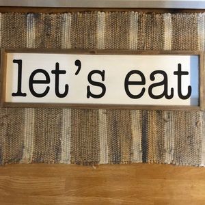 Hobby Lobby “Let’s Eat” Sign
